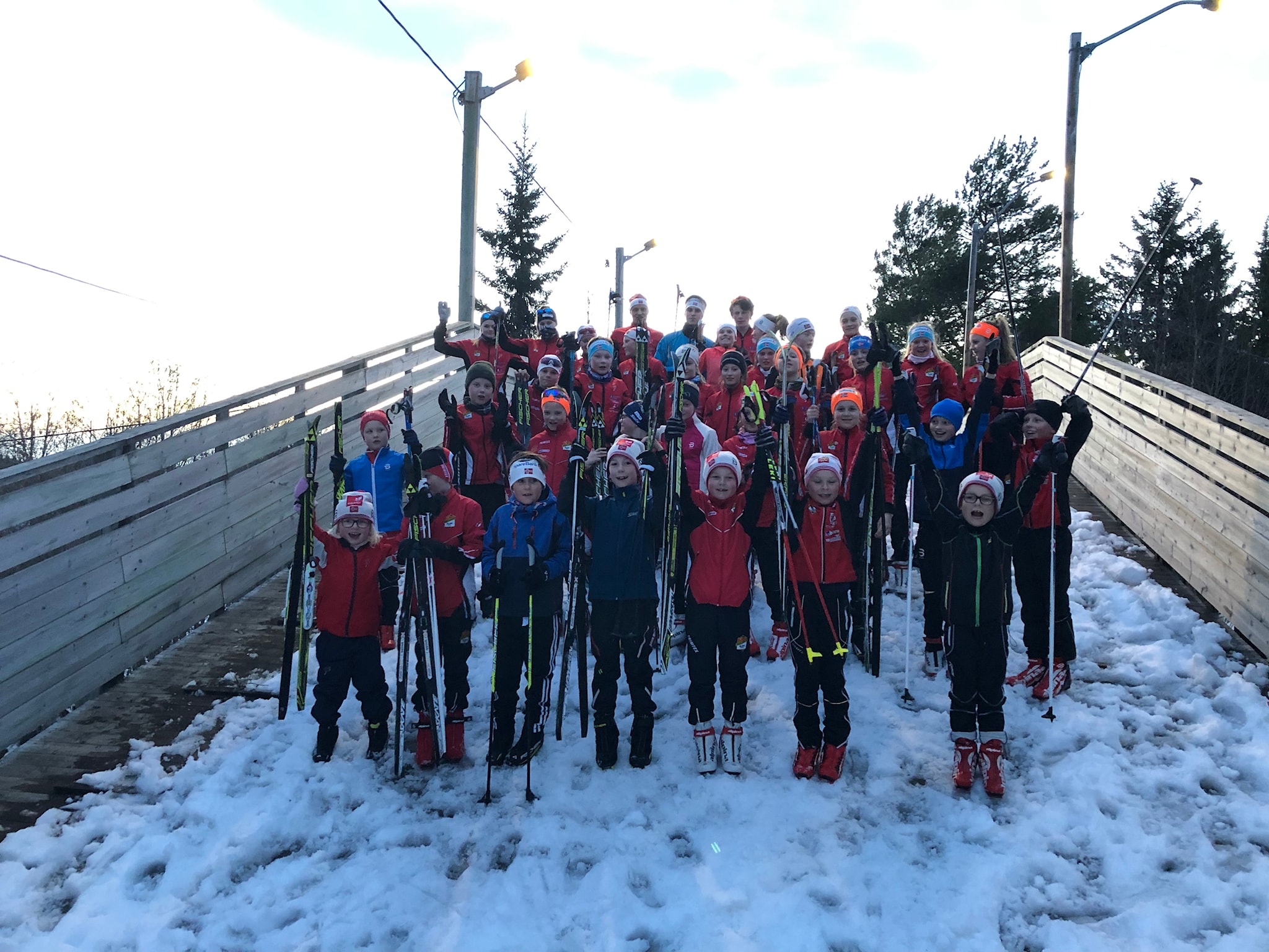 Sesongens siste fellestrening